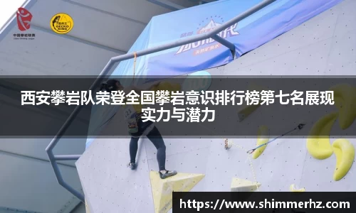 西安攀岩队荣登全国攀岩意识排行榜第七名展现实力与潜力