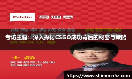 专访王磊：深入探讨CSGO成功背后的秘密与策略